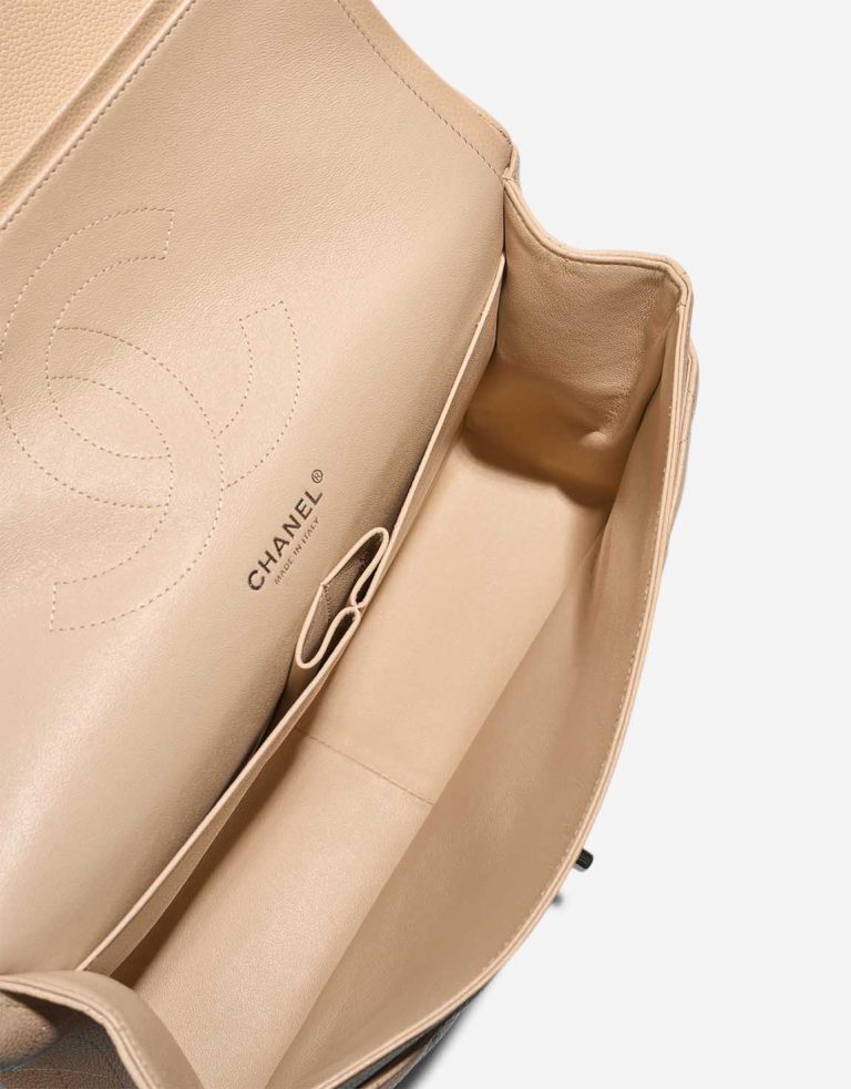 Chanel Timeless Jumbo Caviar Beige Inside | Sell your designer bag