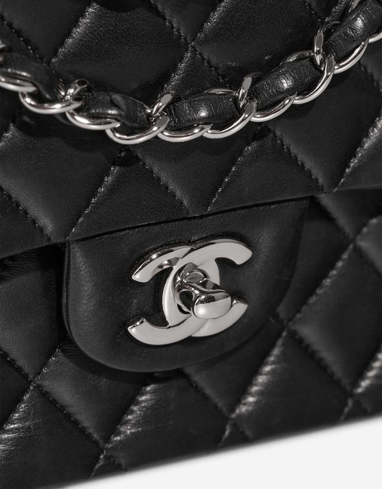 Chanel Timeless Medium Lamb Black Closing System | Sell your designer bag