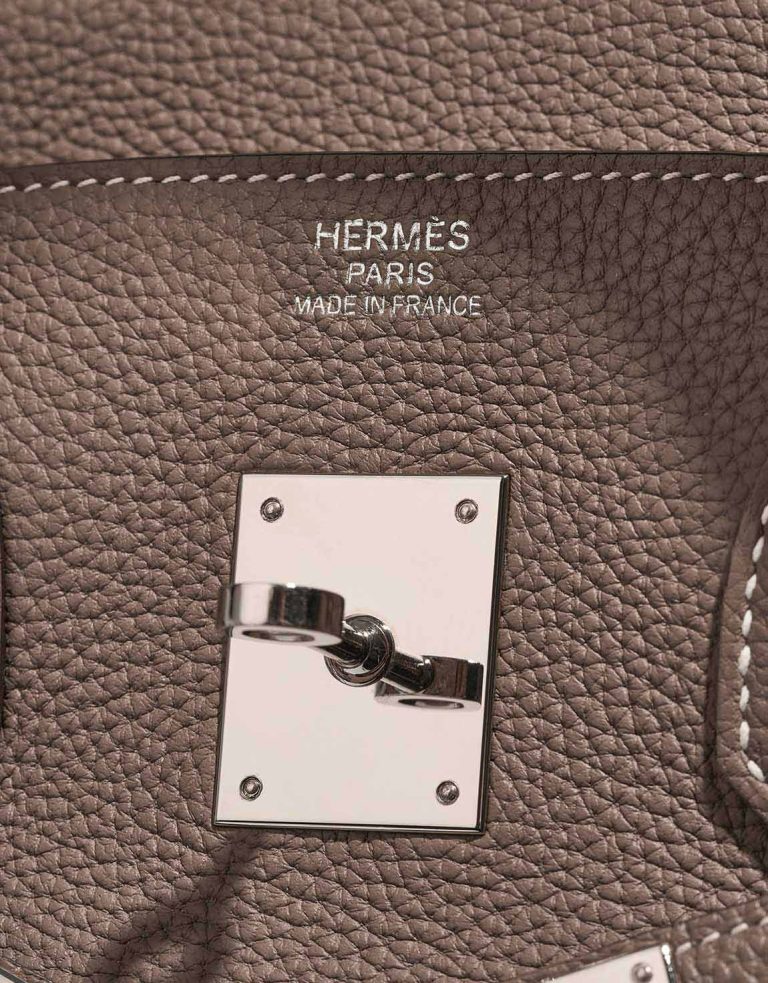 Hermès Birkin 35 Clémence Étoupe Logo | Sell your designer bag