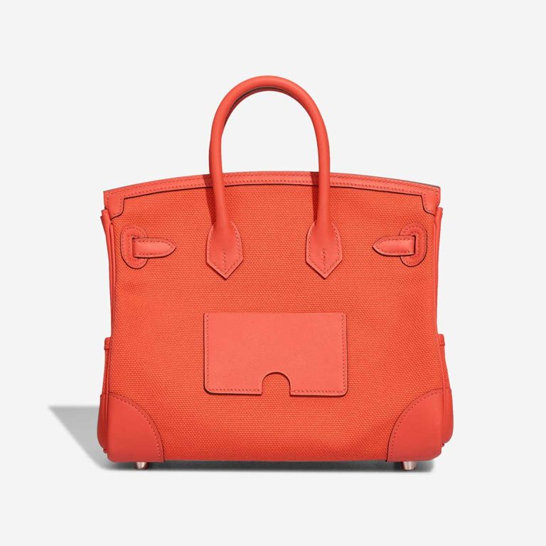 Hermès Birkin Cargo 25 Toile Goeland / Swift Orange Field | Sell your designer bag