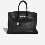 Hermès Birkin 35 Clémence Schwarz Front | Verkaufen Sie Ihre Designer-Tasche