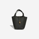 Hermès Picotin 18 Clémence Vert Foncé Front | Sell your designer bag