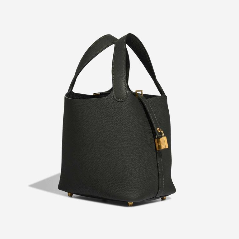Hermès Picotin 18 Clémence Vert Foncé | Sell your designer bag