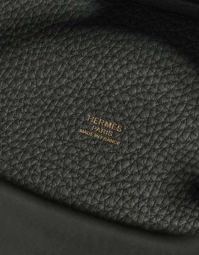 Hermès Picotin 18 Clémence Vert Foncé Logo | Sell your designer bag