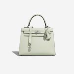 Hermès Kelly 25 Epsom Vert Fizz Front | Sell your designer bag