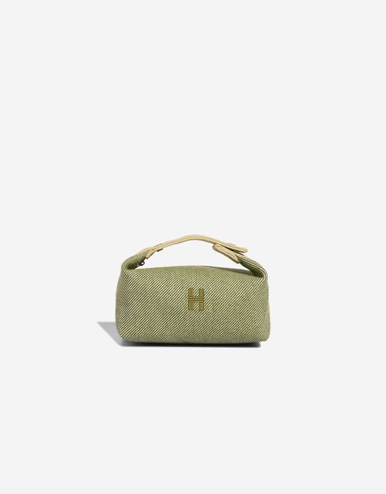 Hermès Bride-à-Brac Small Wool Canopee / Écru / Jaune Bourgeon Front | Sell your designer bag