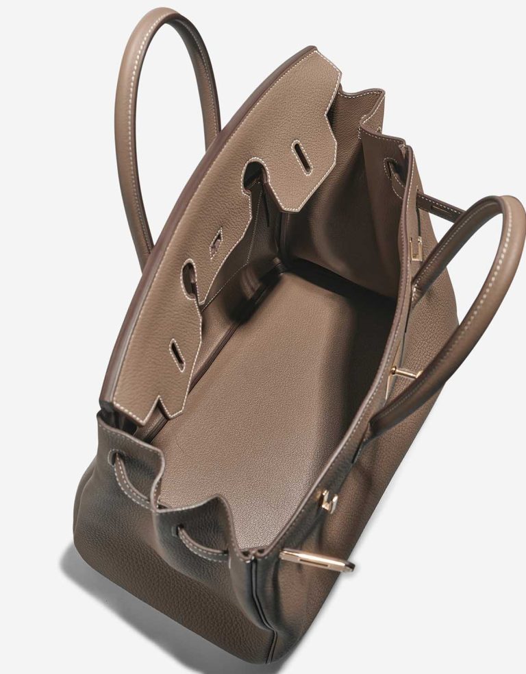 Hermès Birkin 35 Togo Étoupe Inside | Sell your designer bag