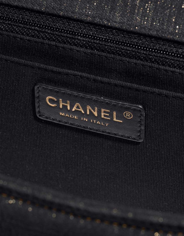 Chanel Timeless Single Flap Medium Denim Dark Blue Logo | Sell your designer bag