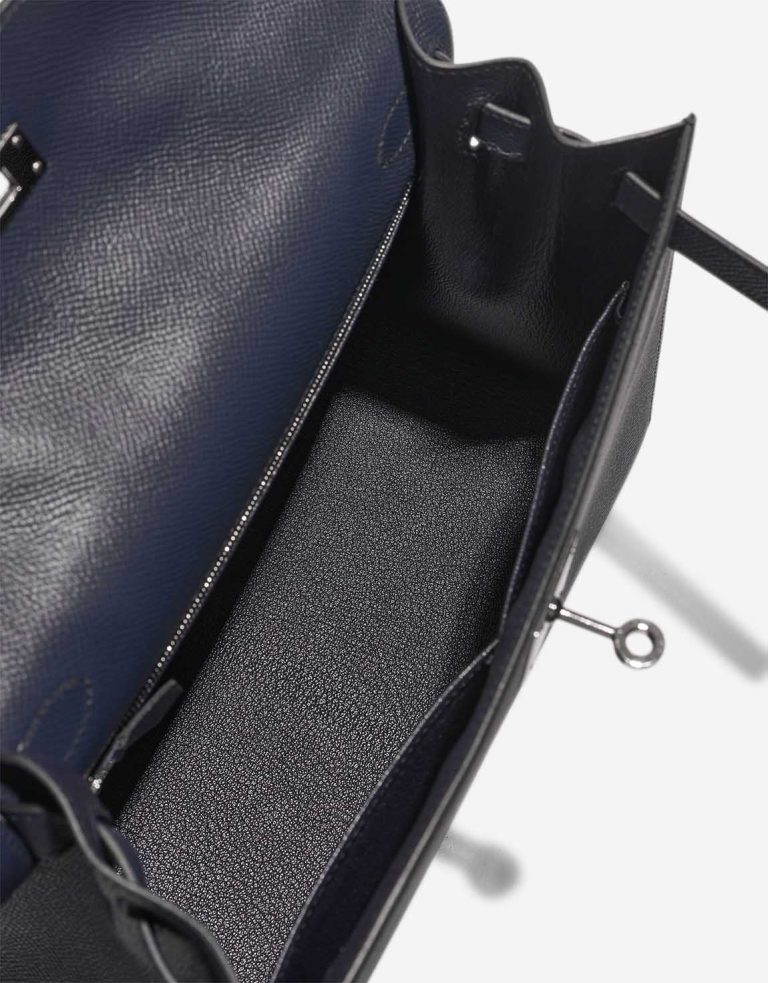 Hermès Kelly 28 Epsom Bleu Indigo Inside | Sell your designer bag