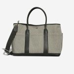 Hermès Garden Party Pocket 36 Veau Négonda / Toile Vert Anglais / Vert Foncé / Écru Front | Sell your designer bag