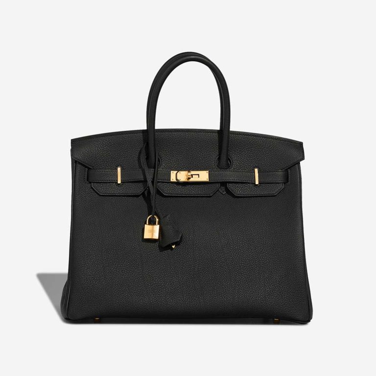 Hermès Birkin HSS 35 Togo Black Front | Sell your designer bag