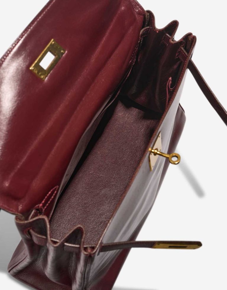 Hermès Kelly 28 Box Calf Rouge H Inside | Sell your designer bag