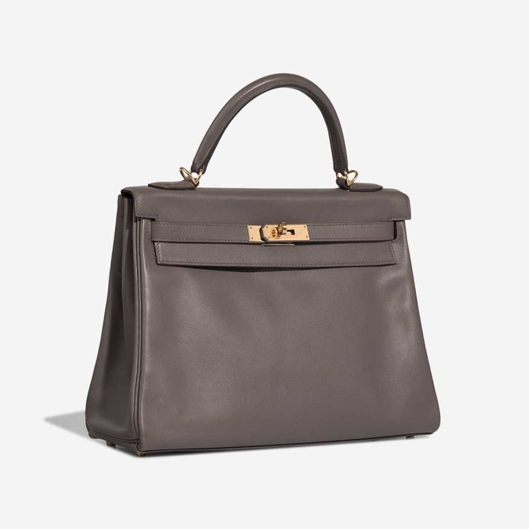 Hermès Kelly HSS 32 Swift Gris Meyer / Rouge Grenat | Sell your designer bag