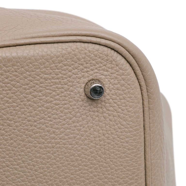Hermès Picotin 26 Clémence Gris Tourterelle Back | Sell your designer bag