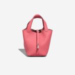 Hermès Picotin 18 Taurillon Clémence Rose Azalée Front | Sell your designer bag