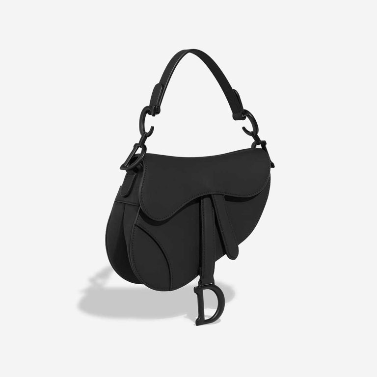 Dior Saddle Mini Calf Black Matte | Sell your designer bag