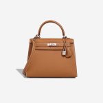 Hermès Kelly 25 Epsom Gold Front | Sell your designer bag