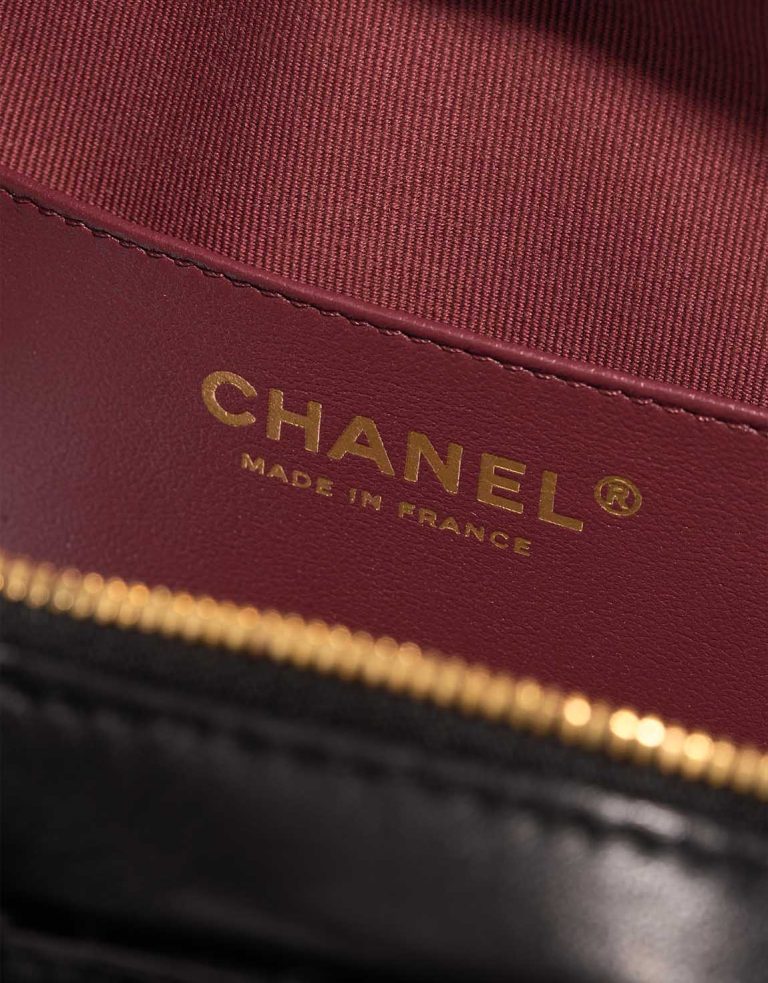 Chanel Timeless Heart Medium Lamb Black Logo | Sell your designer bag