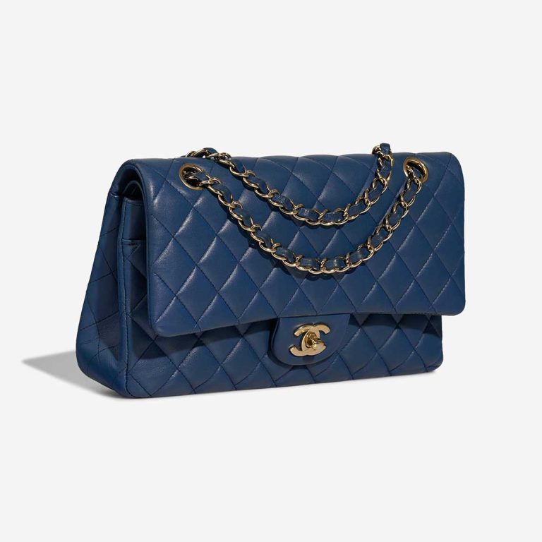 Chanel Timeless Medium Lamb Dark Blue | Sell your designer bag