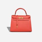 Hermès Kelly 28 Epsom Rose Jaipur Front | Sell your designer bag