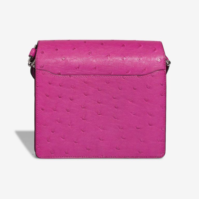 Hermès Roulis 18 Ostrich Rose Pourpre | Sell your designer bag