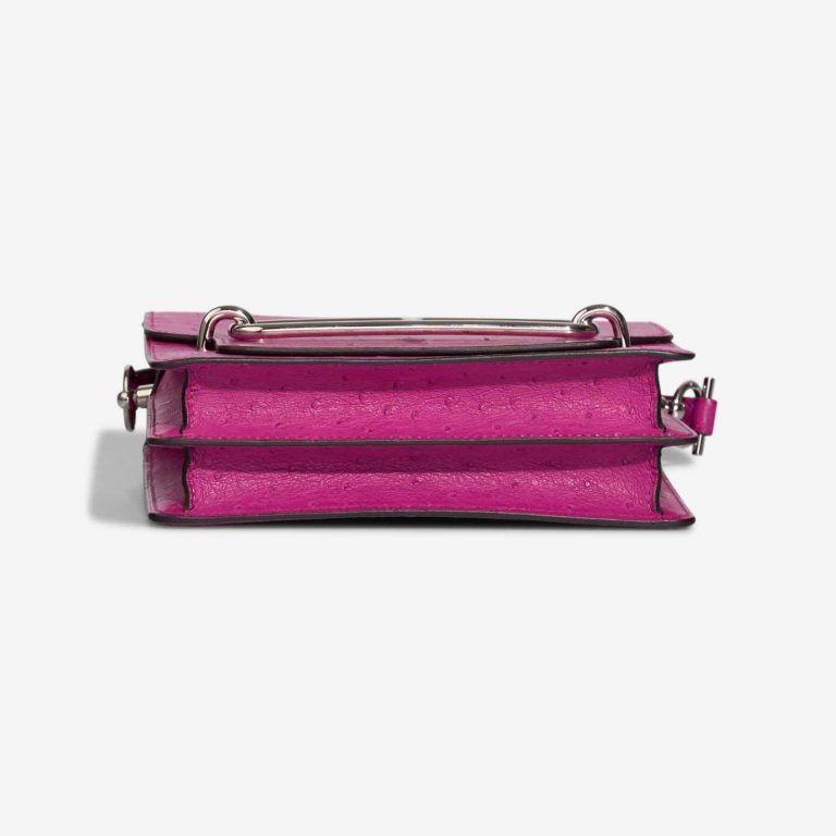 Hermès Roulis 18 Ostrich Rose Pourpre | Sell your designer bag