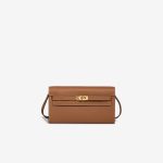 Hermès Kelly To Go Evercolor Gold Front | Sell your designer bag