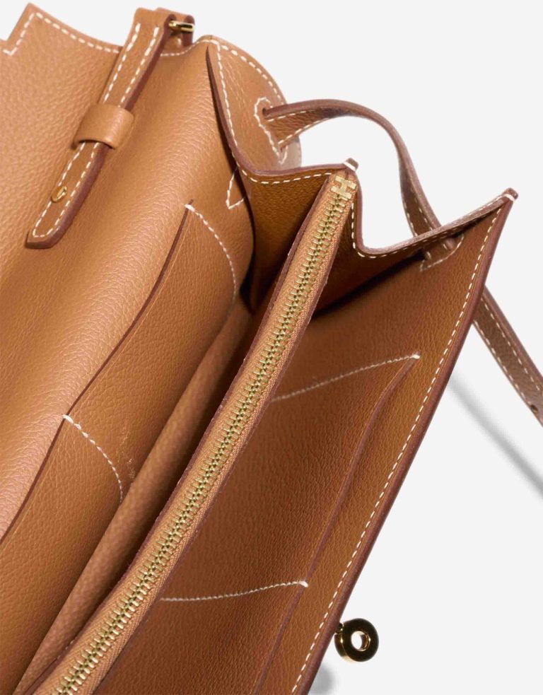 Hermès Kelly To Go Evercolor Gold Inside | Sell your designer bag