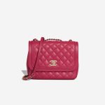 Chanel Lovely Day Flap Bag Medium Lamb Pink Front | Sell your designer bag