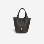 Hermès Picotin 18 Clémence Dark Bronze Front | Sell your designer bag