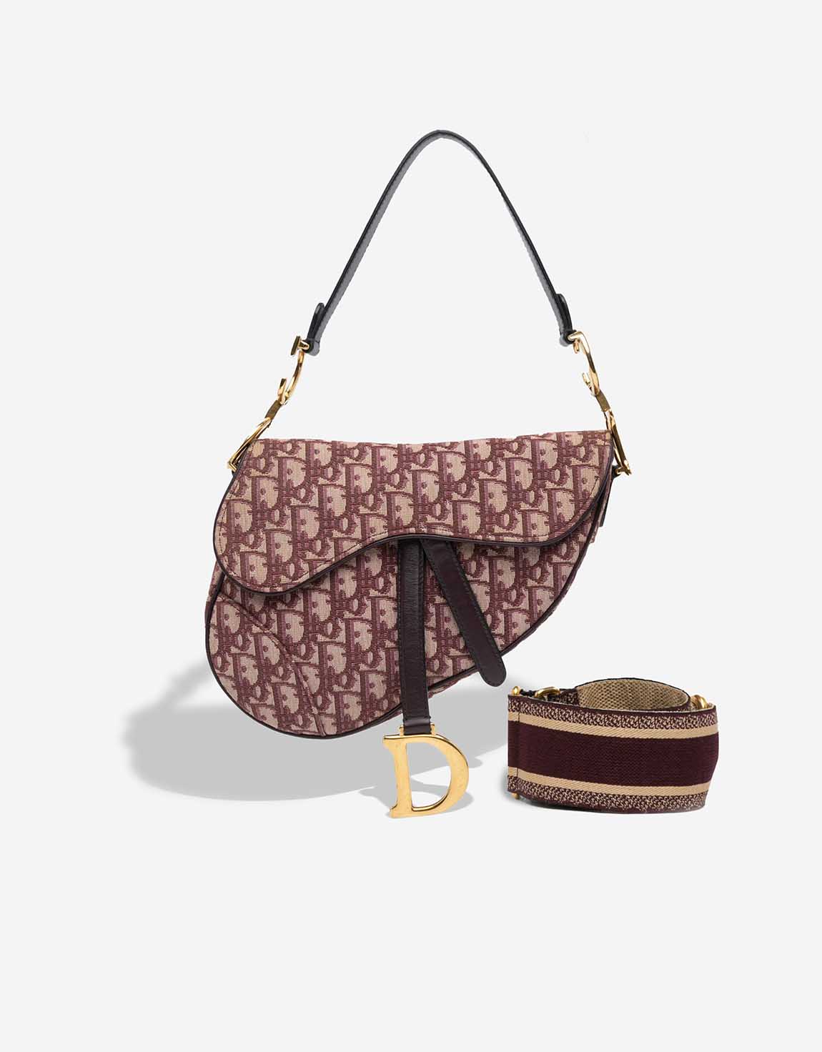 【落ち着きのあるダークレッド!】DIOR Saddle バッグ CJ9DXLOTG1O0037T_Dior_Saddle_R