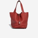 Hermès Picotin 22 Clémence Rouge Grenat Front | Sell your designer bag