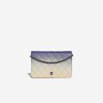 Chanel Wallet On Chain Lamb Ombré / Blue Front | Sell your designer bag