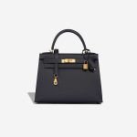 Hermès Kelly 28 Epsom Bleu Indigo Front | Sell your designer bag