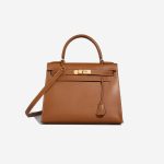 Hermès Kelly 28 Courchevel Gold Front | Sell your designer bag