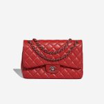 Chanel Timeless Jumbo Lamb Red Front | Sell your designer bag