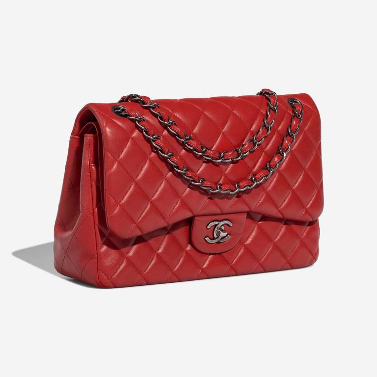 Chanel Timeless Jumbo Lamb Red | Vendez votre sac de créateur