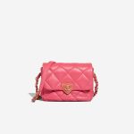Chanel Coco Love Flap Bag Mini Lamb Pink Front | Sell your designer bag