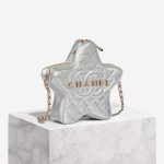 Chanel Timeless Star Calf Silver Front | Sell your designer bag