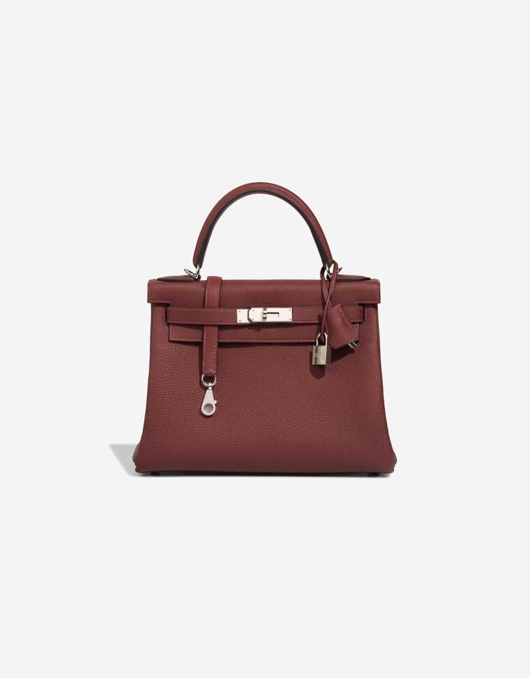 Hermès Kelly 28 Togo Rouge H Front | Sell your designer bag