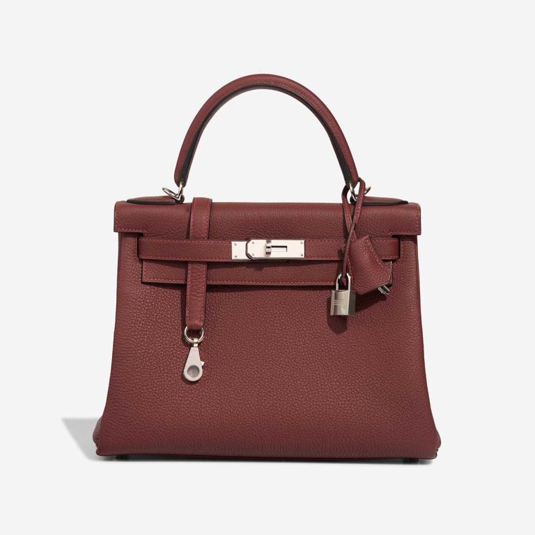 Hermès Kelly 28 Togo Rouge H Front | Sell your designer bag