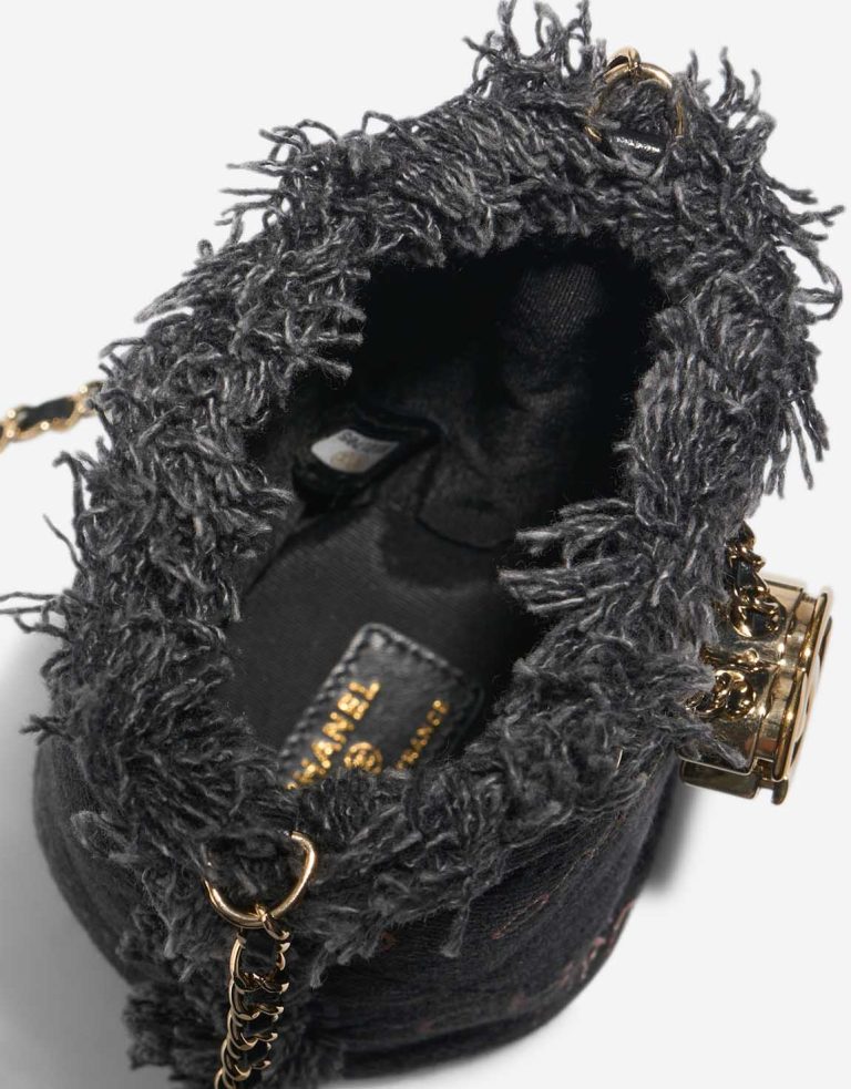 Chanel Bucket Bag Mini Denim Grey Inside | Sell your designer bag