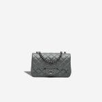 Chanel Timeless Mini Rectangular Lamb Grey Front | Sell your designer bag