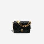 Chanel Timeless CC Coin Small Lamb Black Front | Sell your designer bag