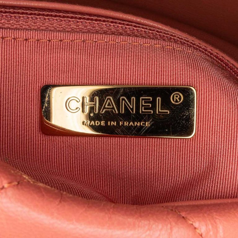 Chanel 19 Flap Bag Lamb Coral Pink | Sell your designer bag
