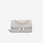 Chanel Timeless Medium Calf / Wool White / Black Front | Sell your designer bag
