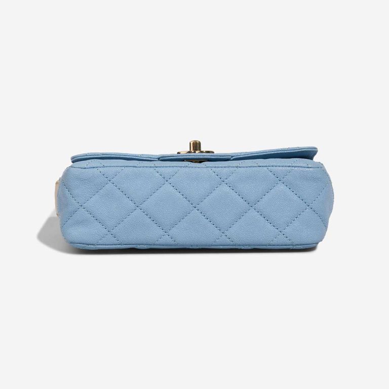 Chanel Timeless Single Flap Small Caviar / Lamb Blue / Beige | Sell your designer bag