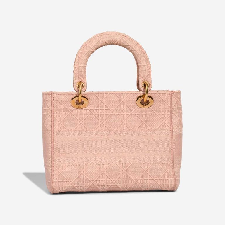 Dior Lady D-Lite Medium Canvas Pink | Sell your designer bag