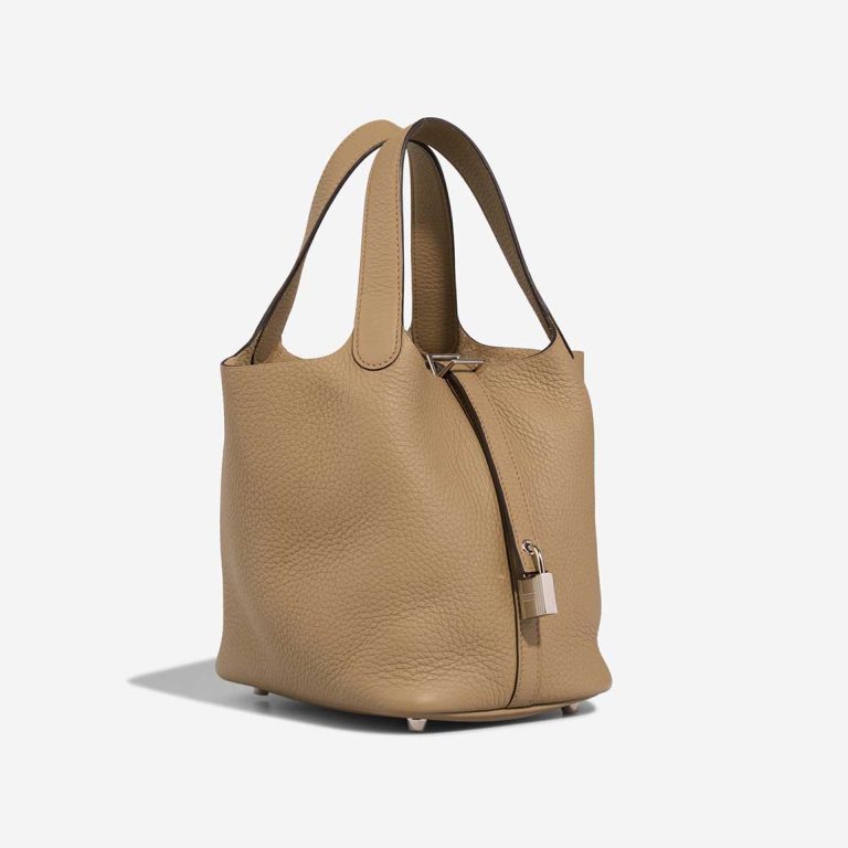 Hermès Picotin 18 Clémence Beige Marfa | Sell your designer bag