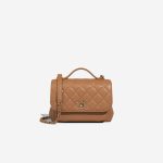 Chanel Business Affinity Small Caviar Beige Front | Sell your designer bag